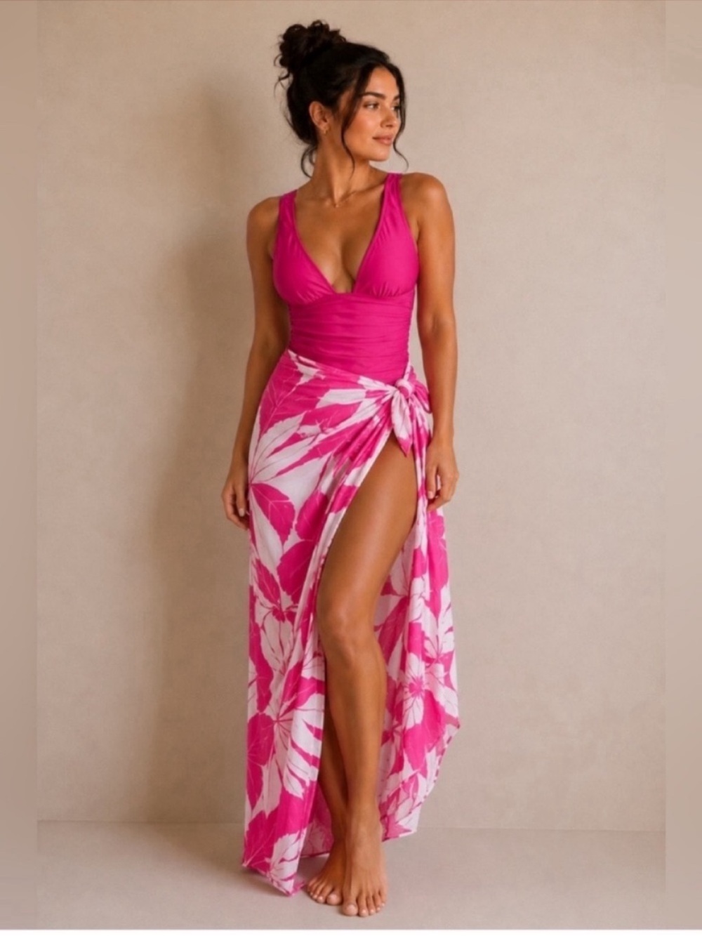 J Crew Swim 22 One-Piece Swimsuit Pink